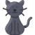 Gato negro icon