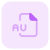 The Au file format is a simple audio file format introduced by Sun Microsystems icon