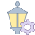 가로등 기둥 설정 icon
