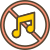 No Music icon