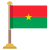 Urkina-Faso Flag icon