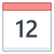 Calendário 12 icon