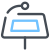 Podium With Display icon