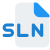 SLN audio format is raw or headerless wav format file icon