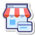 网上商店卡付款 icon
