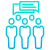 選択したグループの前景 icon