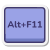 Alt+F11 键 icon