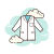 Blouse de docteur en laboratoire icon