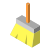 Broom icon