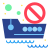 No Travelling icon