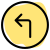 внешний-поворот-налево-знак-на-вывеске-движение-свежий-tal-revivo icon