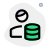 Data storage by a user for the company icon