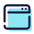 Fenêtre d&#39;application icon