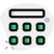Security passcode top bar template design layout icon