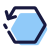 Hexagon Reload icon