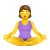 Woman In Lotus Position icon