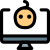 Reports of newborn child viewed on a desktop computer icon