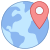 Localização mundial icon