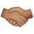 Handshake Medium Skin Tone icon