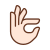 Fingers Holding Small Item icon