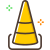 18-traffic cone icon
