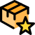 Favorite started item for a particular shipping address icon