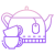 Tea Kettle And Tea Cup icon