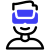 Virtual Reality Glasses icon