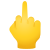 emoji de dedo médio icon