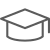 Mortarboard icon