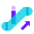 Escalator montant icon