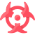 Biohazard Sign icon