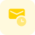 Schedule email delivery icon