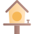 Bird house icon