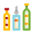 Oil bottles icon