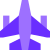 Avion de chasse icon