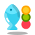 물고기와 야채 icon