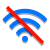 Wi-fi desligado icon