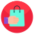 Giving Shopping Bag icon