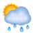 雨雲の後ろの太陽 icon
