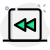 external-rewind-arrow-function-on-multimedia-keyboard-layout-keyboard-green-tal-revivo icon