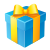 cadeau emballé icon