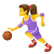 Woman Bouncing Ball icon