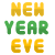 New year eve text to share with family and friends icon