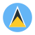 圣卢西亚环形 icon