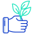 阳光下的植物 icon