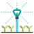 externe-sprinkler-farm-and-garden-flat-icons-pause-08 icon