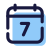 Calendrier 7 icon