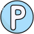 PARKING SPACE icon