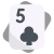 42 Five of Clubs icon